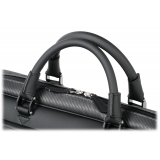 Avvenice - Voyage - Carbon Fiber Bag - Black - Handmade in Italy - Exclusive Luxury Collection