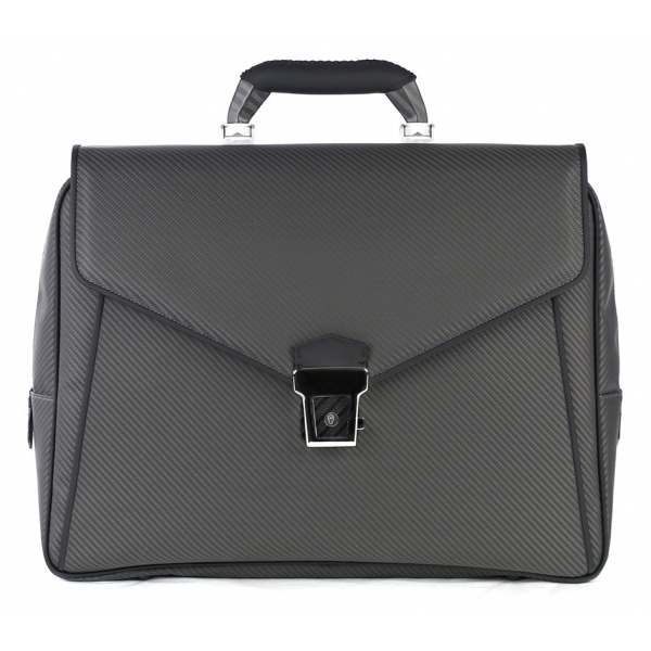 Avvenice - Eclipse - Carbon Fiber Bag - Black - Handmade in Italy - Exclusive Luxury Collection
