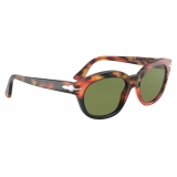 Persol - PO3250S - Brown Tortoise / Green - Sunglasses - Persol Eyewear