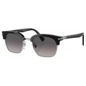 Persol - PO3199S - Black-Silver / Polarized Grey Gradient - Sunglasses - Persol Eyewear