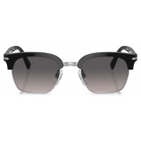 Persol - PO3199S - Black-Silver / Polarized Grey Gradient - Sunglasses - Persol Eyewear