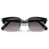 Persol - PO3199S - Black-Silver / Polarized Grey Gradient - Sunglasses - Persol Eyewear