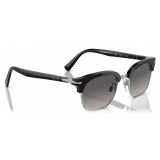 Persol - PO3199S - Black-Silver / Polarized Grey Gradient - Sunglasses - Persol Eyewear