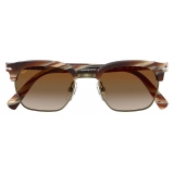 Persol - PO3199S - Brown / Brown Gradient - Sunglasses - Persol Eyewear