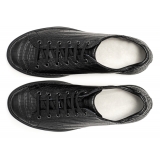 Avvenice - Crocodile Sneakers - Black - Handmade in Italy - Exclusive Luxury Collection