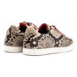Avvenice - Python Sneakers - Natural - Handmade in Italy - Exclusive Luxury Collection