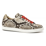 Avvenice - Python Sneakers - Natural - Handmade in Italy - Exclusive Luxury Collection