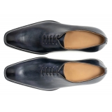 Avvenice - Fine Leather Oxfords - Blue - Shoes - Handmade in Italy - Exclusive Luxury Collection