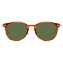 Linda Farrow - Linear Fuller A C11 D-Frame Sunglasses in Casetto - LF01AC11SUN - Linda Farrow Eyewear