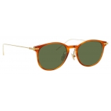 Linda Farrow - Linear Fuller C11 D-Frame Sunglasses in Casetto - LF01C11SUN - Linda Farrow Eyewear