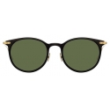 Linda Farrow - Linear Childs A C10 D-Frame Sunglasses in Black - LF03AC10SUN - Linda Farrow Eyewear