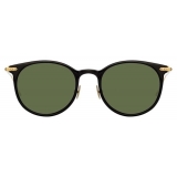 Linda Farrow - Linear Childs A C10 D-Frame Sunglasses in Black - LF03AC10SUN - Linda Farrow Eyewear