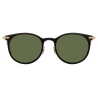 Linda Farrow - Linear Childs A C10 D-Frame Sunglasses in Black - LF03AC10SUN - Linda Farrow Eyewear