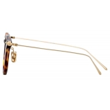 Linda Farrow - Linear Childs A C11 D-Frame Sunglasses in Tortoiseshell - LF03AC11SUN - Linda Farrow Eyewear