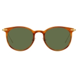 Linda Farrow - Linear Childs A C13 D-Frame Sunglasses in Casetto - LF03AC13SUN - Linda Farrow Eyewear