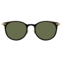 Linda Farrow - Linear Childs C10 D-Frame Sunglasses in Black - LF03C10SUN - Linda Farrow Eyewear