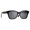 Chanel - Square Sunglasses - Black Gray - Chanel Eyewear