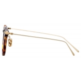 Linda Farrow - Linear Childs C11 D-Frame Sunglasses in Tortoiseshell - LF03C11SUN - Linda Farrow Eyewear