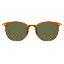 Linda Farrow - Linear Childs C13 D-Frame Sunglasses in Casetto - LF03C13SUN - Linda Farrow Eyewear