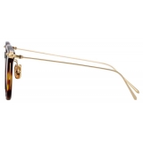 Linda Farrow - Occhiali da Sole Quadrati Linear Stern A C9 in Tartaruga - LF04AC9SUN - Linda Farrow Eyewear