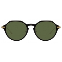 Linda Farrow - Occhiali da Sole Angolare Linear Wren A C7 in Nero - LF05AC7SUN - Linda Farrow Eyewear