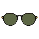 Linda Farrow - Occhiali da Sole Angolare Linear Wren C7 in Nero - LF05C7SUN - Linda Farrow Eyewear