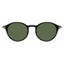 Linda Farrow - Occhiali da Sole Ovale Linear Arris A C8 in Nero - LF06AC8SUN - Linda Farrow Eyewear