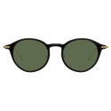 Linda Farrow - Occhiali da Sole Ovale Linear Arris C8 in Nero - LF06C8SUN - Linda Farrow Eyewear