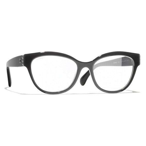 Chanel - Butterfly Sunglasses - Dark Gray Blue Light Filtering - Chanel Eyewear