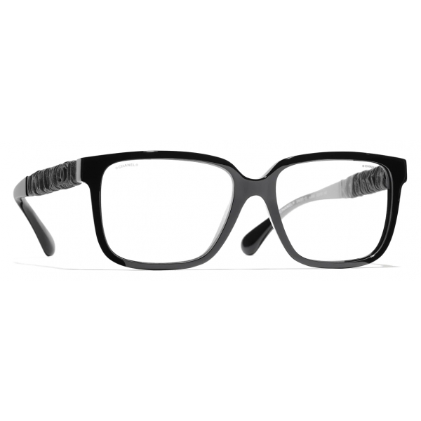 Chanel - Square Sunglasses - Black Green Mirror - Chanel Eyewear - Avvenice
