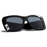 Chanel - Square Sunglasses - Black White Gray - Chanel Eyewear