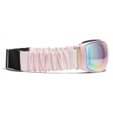 Chanel - Occhiali da Sole a Maschera - Rosa Blu Specchiate - Chanel Eyewear