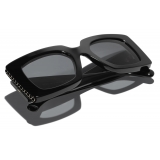 Chanel - Occhiali da Sole Quadrati - Nero Grigio Polarizzate - Chanel Eyewear