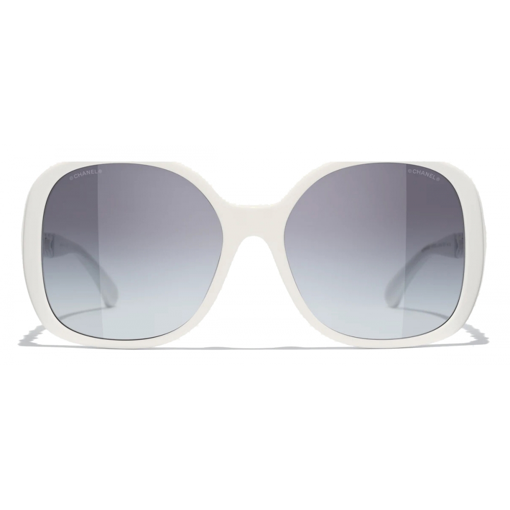 Chanel - Square Sunglasses - Black Gray Polarized Gradient