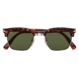 Persol - PO3199S - Havana-Gunmetal / Polarized Verde - Occhiali da Sole - Persol Eyewear