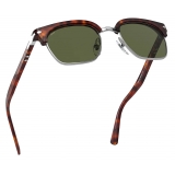 Persol - PO3199S - Havana-Gunmetal / Polarized Green - Sunglasses - Persol Eyewear