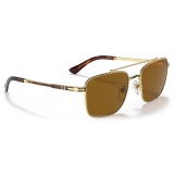 Persol - PO2487S - Gold/Havana / Brown - Sunglasses - Persol Eyewear