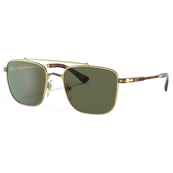 Persol - PO2487S - Gold/Havana / Polar Green - Sunglasses - Persol Eyewear