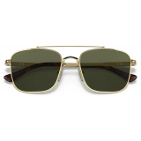 Persol - PO2487S - Gold/Havana / Polar Green - Sunglasses - Persol Eyewear