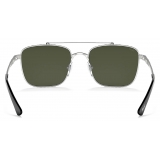 Persol - PO2487S - Argento/Nero / Verde - Occhiali da Sole - Persol Eyewear