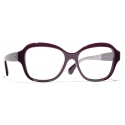 Chanel - Occhiali da Vista Quadrata - Borgogna - Chanel Eyewear