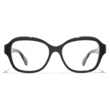 Chanel - Square Eyeglasses - Dark Gray - Chanel Eyewear