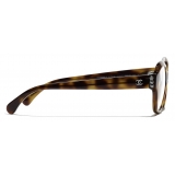 Chanel - Square Eyeglasses - Tortoise - Chanel Eyewear