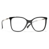 Chanel - Square Eyeglasses - Black Gold - Chanel Eyewear