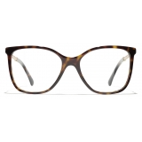 Chanel - Square Eyeglasses - Dark Tortoise - Chanel Eyewear