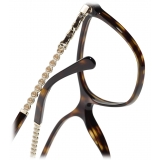 Chanel - Square Eyeglasses - Dark Tortoise - Chanel Eyewear