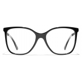 Chanel - Square Eyeglasses - Black - Chanel Eyewear