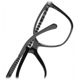 Chanel - Occhiali da Vista Quadrata - Nero - Chanel Eyewear