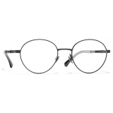 Chanel - Round Eyeglasses - Black - Chanel Eyewear