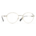 Chanel - Occhiali da Vista Rotondi - Nero Oro - Chanel Eyewear